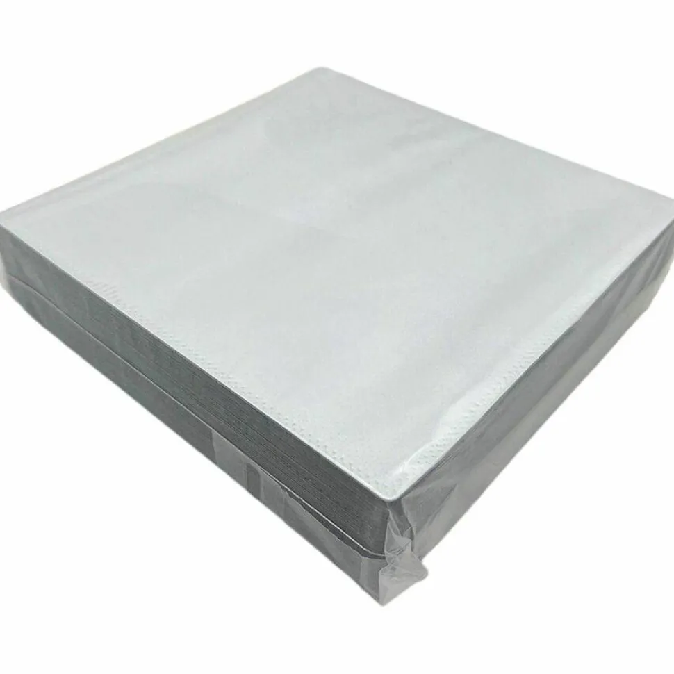 Compucessory Self-Adhesive Poly CD/DVD Holders - 1 x CD/DVD Capacity - White - Polypropylene - 50 / Pack