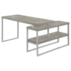 Computer Desk, Home Office, Corner, 55