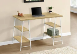 Computer Desk, Home Office, Laptop, Left, Right Set-up, Storage Drawers, 48