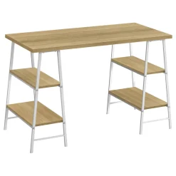 Computer Desk, Home Office, Laptop, Left, Right Set-up, Storage Drawers, 48
