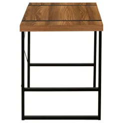 Computer Desk, Home Office, Laptop, Leaning, Storage Drawers, 32