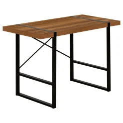 Computer Desk, Home Office, Laptop, Leaning, Storage Drawers, 32
