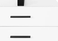 Computer Desk, Home Office, Laptop, Left, Right Set-up, Storage Drawers, 48
