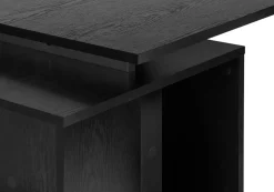 Computer Desk, Home Office, Left, Right Set-up, Storage Shelves, 55