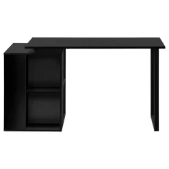 Computer Desk, Home Office, Left, Right Set-up, Storage Shelves, 55