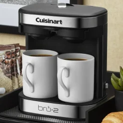 Conair Cuisinart 2-Cup Coffee Maker, Stainless Steel Finish, Total Qty 6