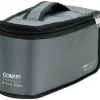 Conair Commercial Iron Storage Bag, 12" x 6", Zipper Closure, Black/Gray, Total Qty 12
