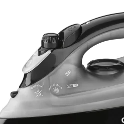 Conair Compact Full-Feature Iron, Steam and Dry with Automatic Shut Off, Black, Total Qty 6