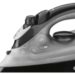Conair Compact Full-Feature Iron, Steam and Dry with Automatic Shut Off, Black, Total Qty 6