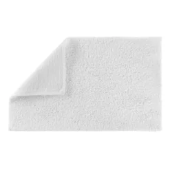 Connoisseur Bath Rug, 21" x 36", White Pack of 12