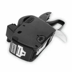 Consolidated Stamp One-line Pricemarking Label Gun - Label - 0.81" x 0.44" - Black - Rubberized Grip, Jam-free, Drop-in Loading, Fast-drying