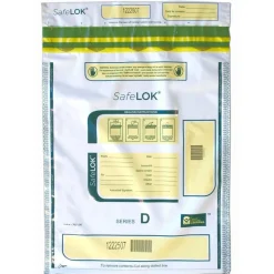 Control Group Tamper-Evident Deposit Bags, 12" x 16", White, Pack Of 100