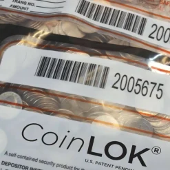 ControlTek CoinLOK Plastic Coin Bags