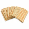 CONTROLTEK Flat Tubular Coin Wrap, Quarters, Orange/White, 1,000/Box