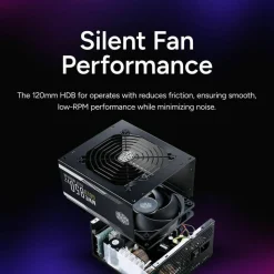 Cooler Master MWE Gold 850 V2 Fully Modular Power Supply - 850W 80+ Gold Certified PSU, Dual EPS Connectors, Semi-Fanless Low Noise Design, Flat Black Cables, Reliable ATX Gaming PSU, 5-Year Warranty