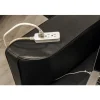 Cordinate 3 Outlet Extension Cord with Surge Protection, 10' Braided Cord, Brown/White, 37916