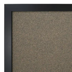 Cork Bulletin Board, 24" x 36", Black Finish Frame