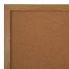Cork Bulletin Board, 24" x 36", Wood Frame With Oak Finish