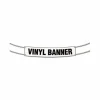 Cosco Banner Blank, White Vinyl, 2 feet x 4 feet