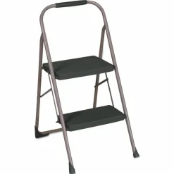 Cosco Big Step Folding Stool, 2-Step, 200 lb Capacity, 20.5