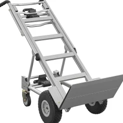 Cosco 3-in-1 Convertible Hand Truck, 800 lb to 1,000 lb Capacity, 21.06 x 21.85 x 48.03, Aluminum