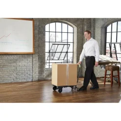 Cosco 2-in-1 Multi-Position Hand Truck and Cart, 300 lbs, 16.63 x 12.75 x 49.25, Black/Blue/Green