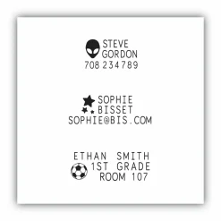 Cosco MINE Textile And Possession Stamp, Black Ink