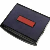 Cosco 2000PLUS Green Line Heavy-Duty 4-In-1 Dater Replacement Stamp Pad, Blue/Red