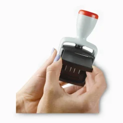 Cosco 2000PLUS Green Line Heavy-Duty 4-In-1 Dater Replacement Stamp Pad, Blue/Red