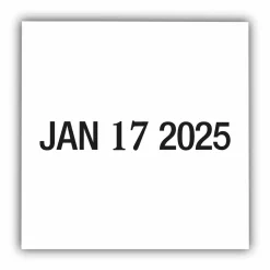 COSCO 2000PLUS Self-Inking Heavy-Duty Line Dater, 5 Years, 1.25