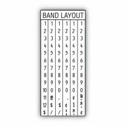COSCO Pricemarker Kit - 1 Line(s) - 6 Characters per Line - White