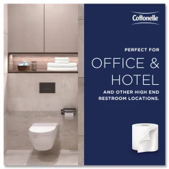Cottonelle Two-Ply Bathroom Tissue for Business, Septic Safe, White, 451 Sheets/Roll, 60 Rolls/Carton