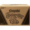 Crayola Air-Dry Clay, White, 25 Lb