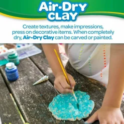 Crayola Air-Dry Clay, White, 25 Lb