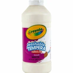 Crayola Artista II Tempera Paint, 16 Oz, White