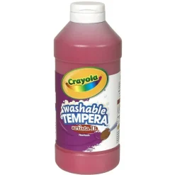 Crayola Artista II Tempera Paint, 16 Oz, Red