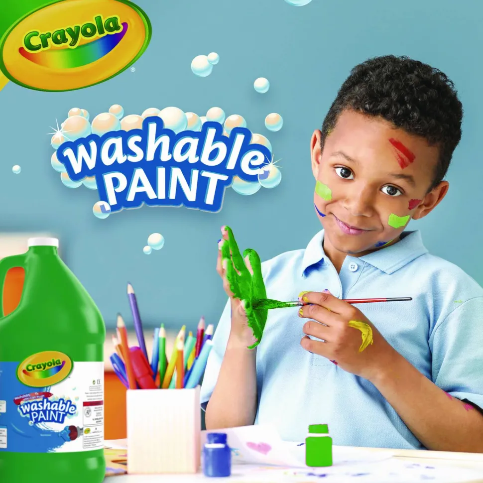 Crayola Artista II Tempera Paint, 16 Oz, Green