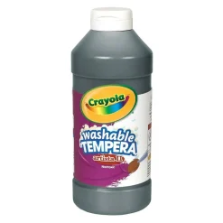 Crayola Artista II Tempera Paint, 16 Oz, Black