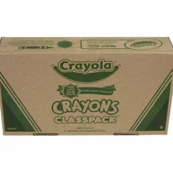 Crayola Classpack Standard Crayons, 8 Assorted Colors, Pack Of 800 Crayons