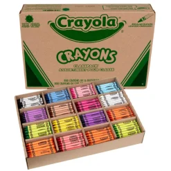 Crayola Crayon Classpack, 800 Count, 16 Colors