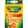 Crayola Crayons, Assorted Colors, Pack Of 24 Crayons