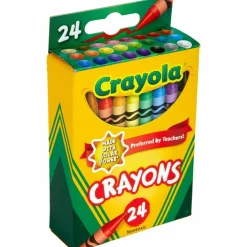Crayola Crayons, Assorted Colors, Pack Of 24 Crayons