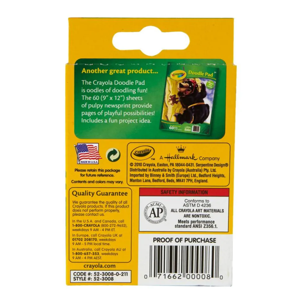 Crayola Crayons, Assorted Colors, Box Of 8 Crayons