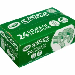 Crayola Crayons Bulk, 24 Crayons Per Pack, 24 Packs - 52-3036