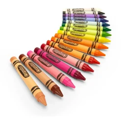Crayola Crayons, Large, Assorted Colors, Box Of 16 Crayons