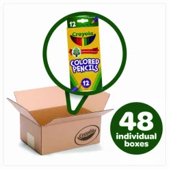 Crayola 12ct Colored Pencils, Back to School Supplies, Classroom Must Haves