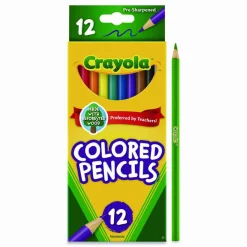 Crayola 12ct Colored Pencils, Back to School Supplies, Classroom Must Haves