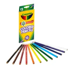 Crayola 12ct Colored Pencils, Back to School Supplies, Classroom Must Haves