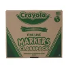 Crayola Fine Line Markers, Assorted Classic Classpack, Box Of 200