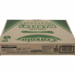 Crayola Fine Line Markers, Assorted Classic Classpack, Box Of 200